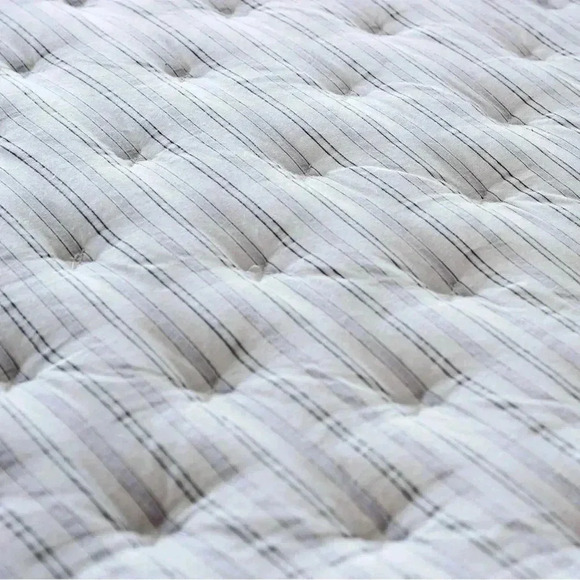 Pillow Cover New Carter Striped Quilted Pottery Barn Standard Size - Picture 3 of 3